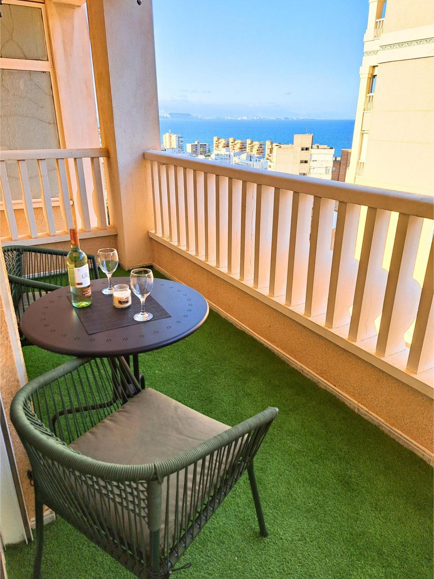 Sea View Apartment Arenales del Sol Luaran gambar